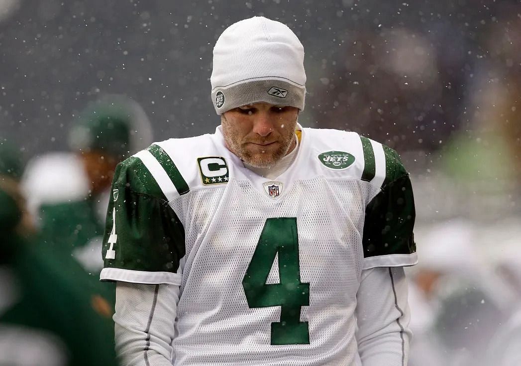 Brett Favre with the Jets was a not-so-good experience