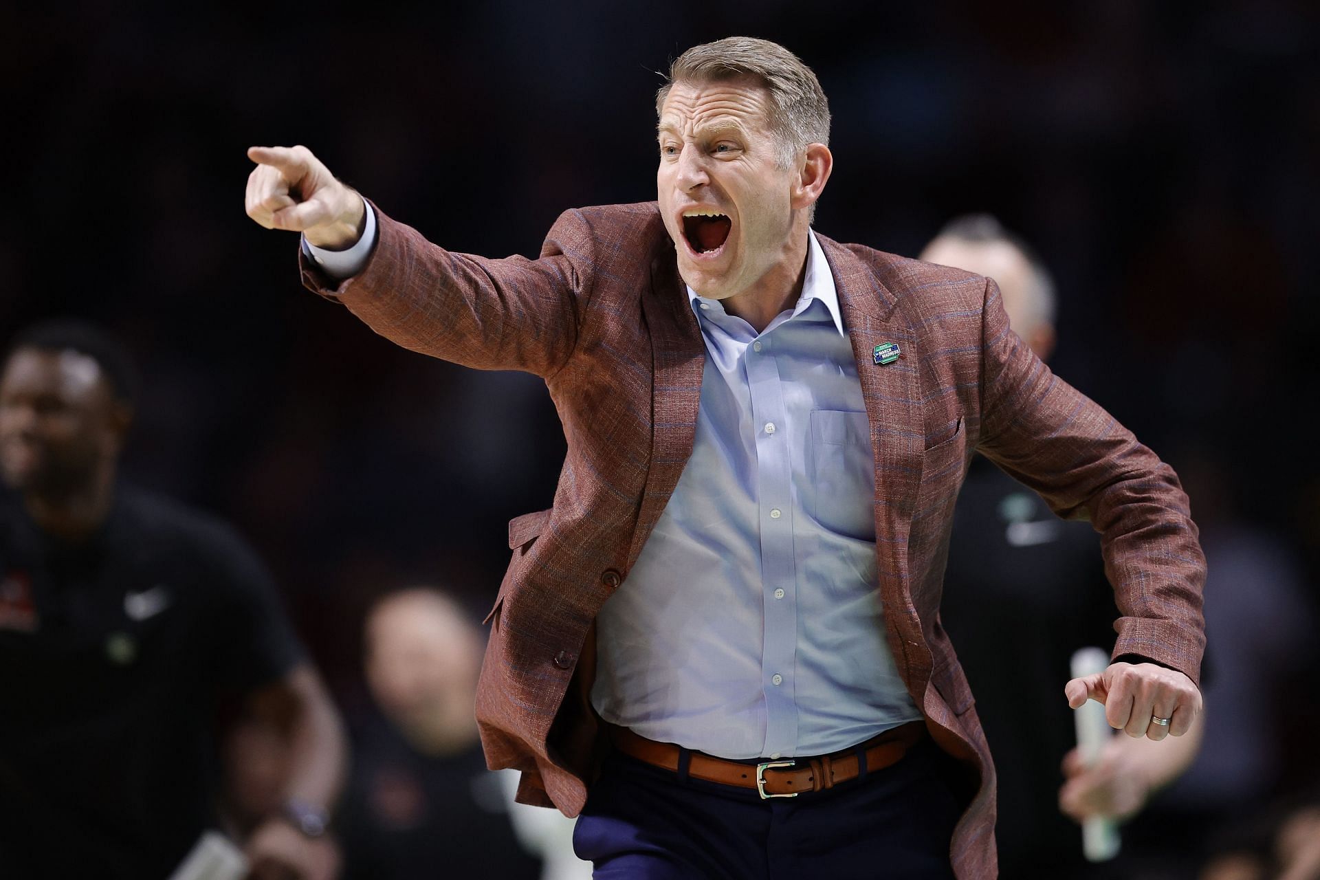 Alabama head coach Nate Oats (Maryland v Alabama)