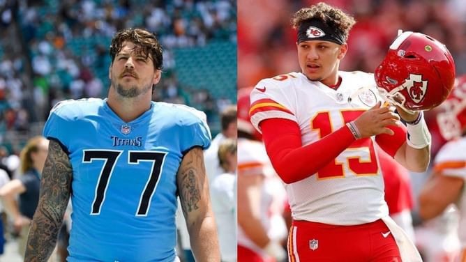 After Jeffree Star, is Taylor Lewan aiming for Patrick Mahomes? Free-agent OT teases team up with Super Bowl MVP