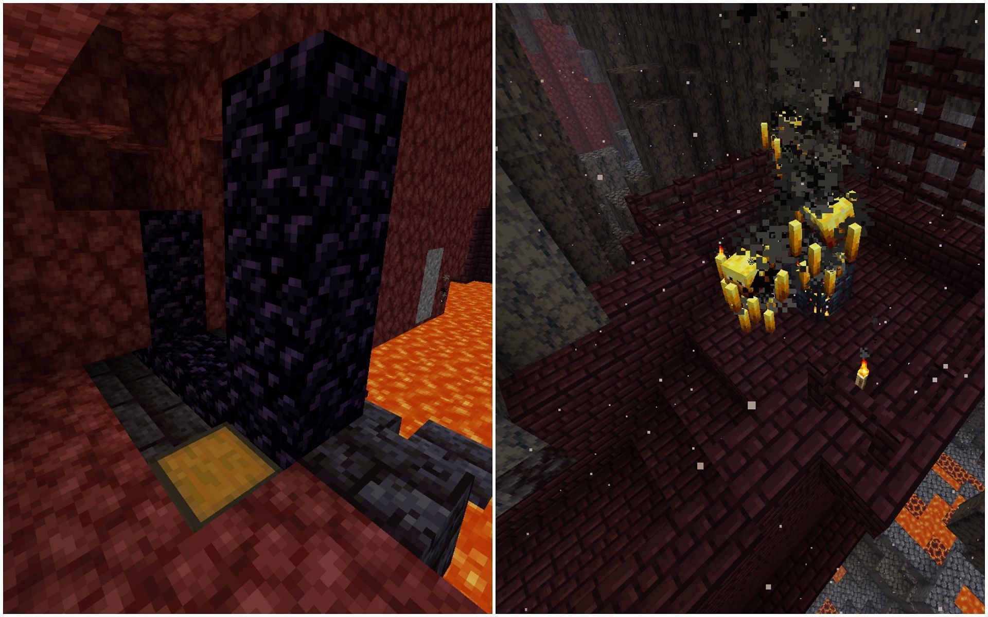 How to find and loot a Minecraft Nether Fortress