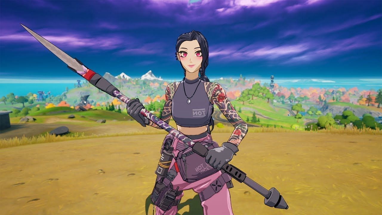 Megumi is another famous anime character in Fortnite (Image via Epic Games)