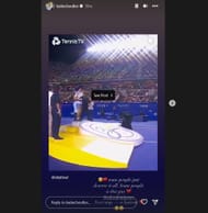 Katie Boulter shared a message for Alex de Minaur on Instagram.