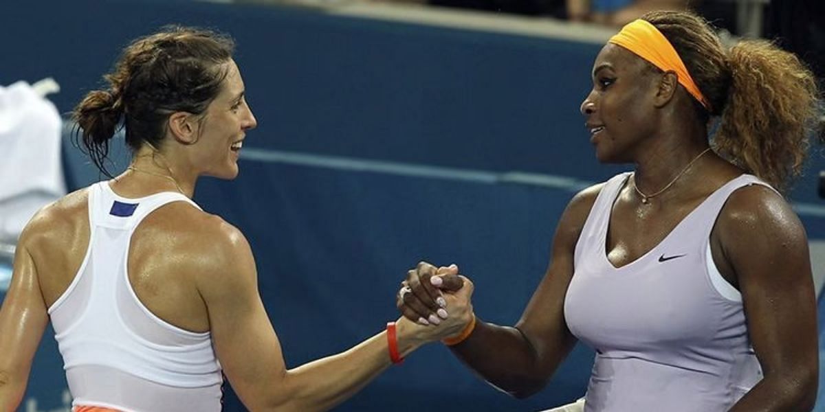 Andrea Petkovic and Serena Williams pictured together