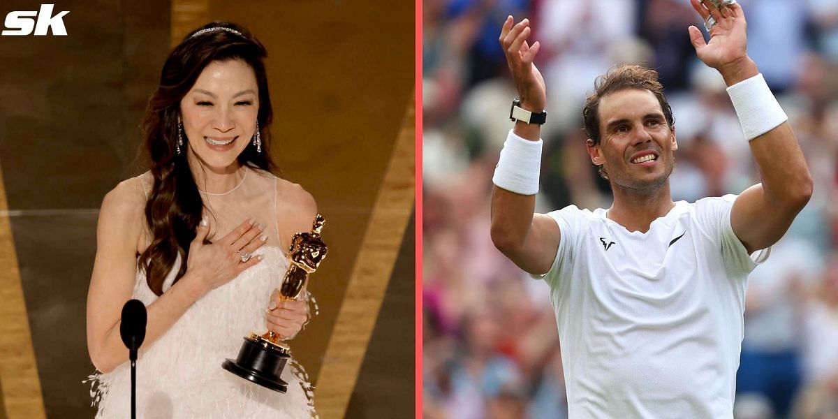 Michelle Yeoh once expressed her admiration for Rafael Nadal during a visit to the French Open.