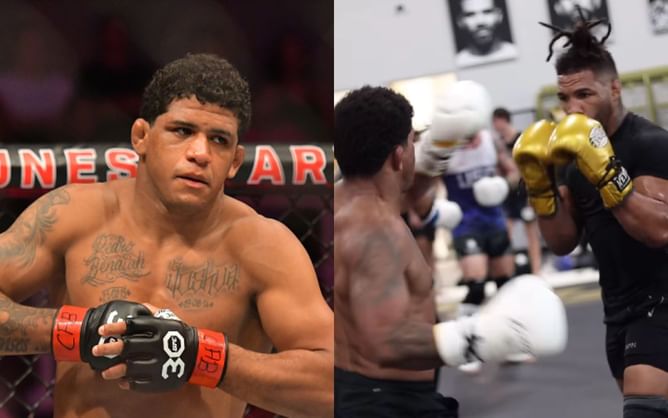 WATCH: Gilbert Burns' intense sparring with Kevin Lee ahead of Jorge Masvidal clash