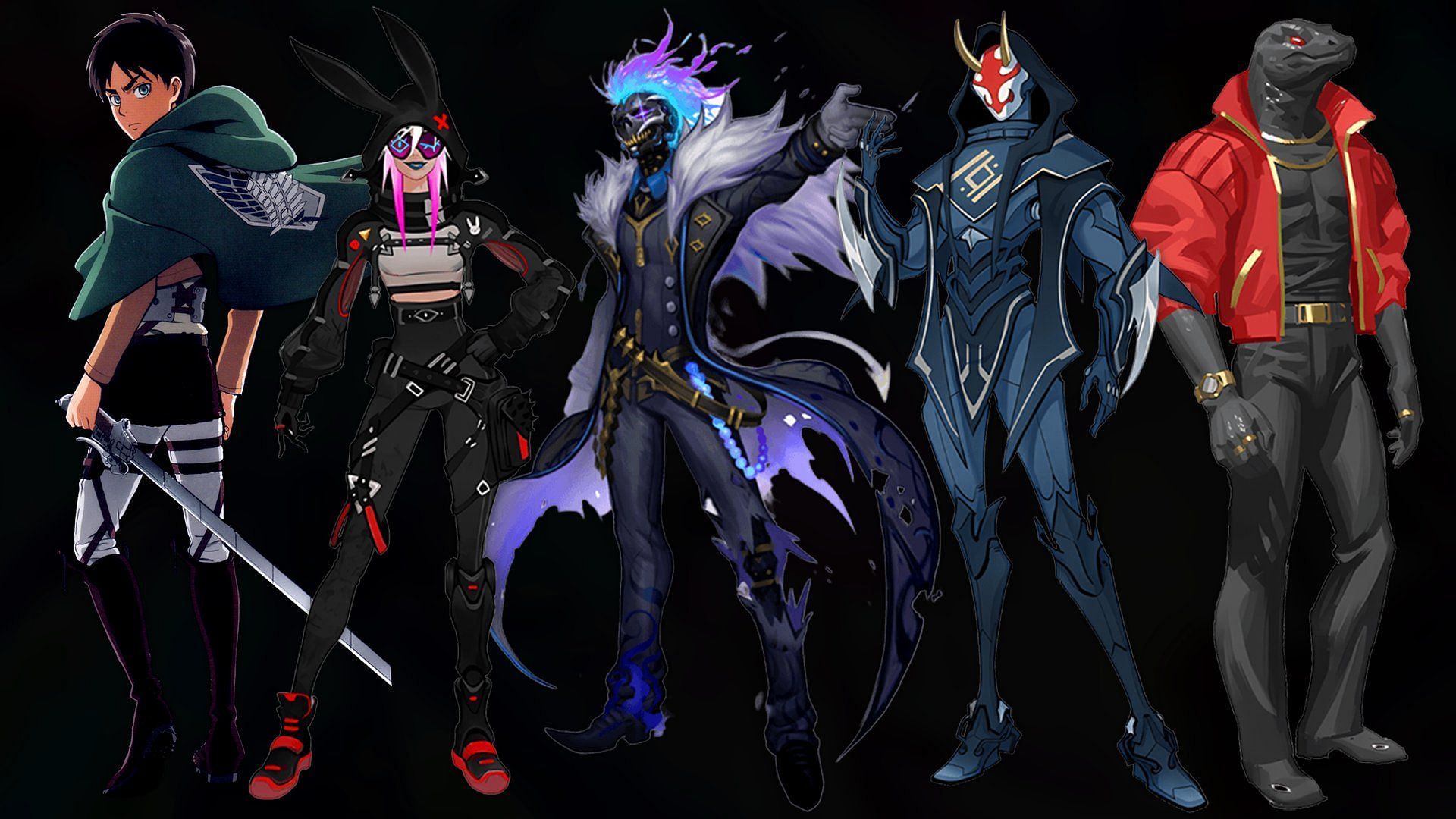 The leaked skins for the Fortnite Chapter 4 Season 2 Battle Pass look amazing (Image via Twitter/HYPEX)
