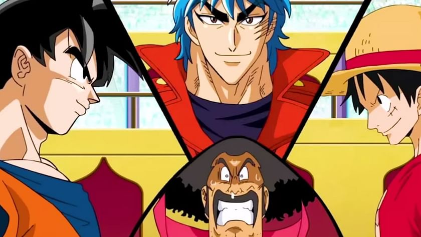 Dragon Ball x One Piece x Toriko Crossover Is Now Streaming