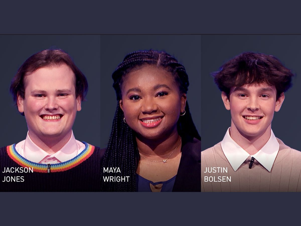 Finalists of Jeopardy! High School Reunion Tournament 2023