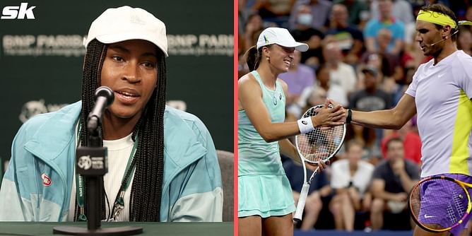 "She's just a tennis player" - Coco Gauff opens up on the catch-22 situation with Iga Swiatek, compares her with Rafael Nadal and Novak Djokovic