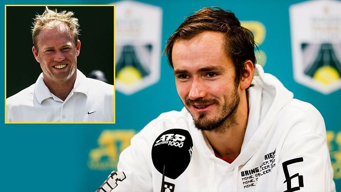 Daniil Medvedev is one of the most interesting players on tour, says Mark Petchey after Russian's charismatic Dubai final interview