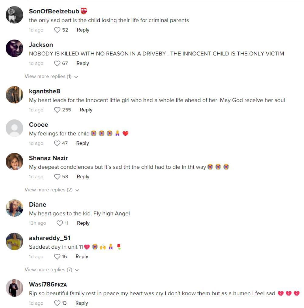 Tributes pour in as TikTok family passes away (Image via Da_Real_SELINA/TikTok)