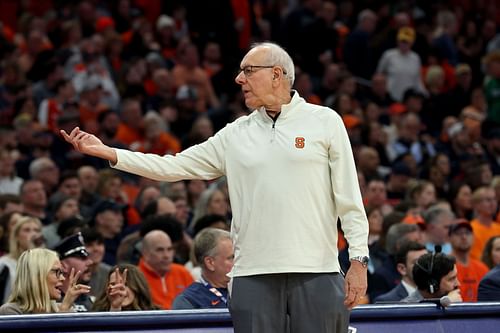 Syracuse coach Jim Boeheim