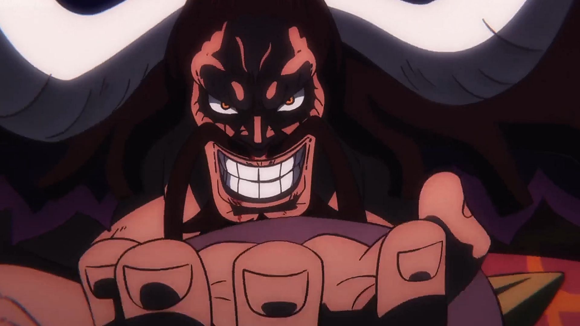 Kaido as seen in One Piece anime (Image via Toei Animation)