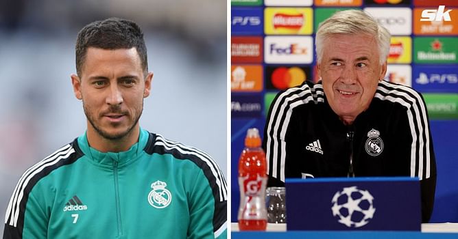 "He has been very honest" - Carlo Ancelotti responds to Eden Hazard's recent comments claiming he doesn't talk to the Real Madrid boss