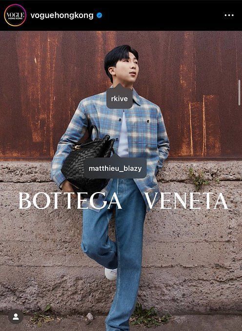 Bottega Veneta names BTS' RM first-ever brand ambassador