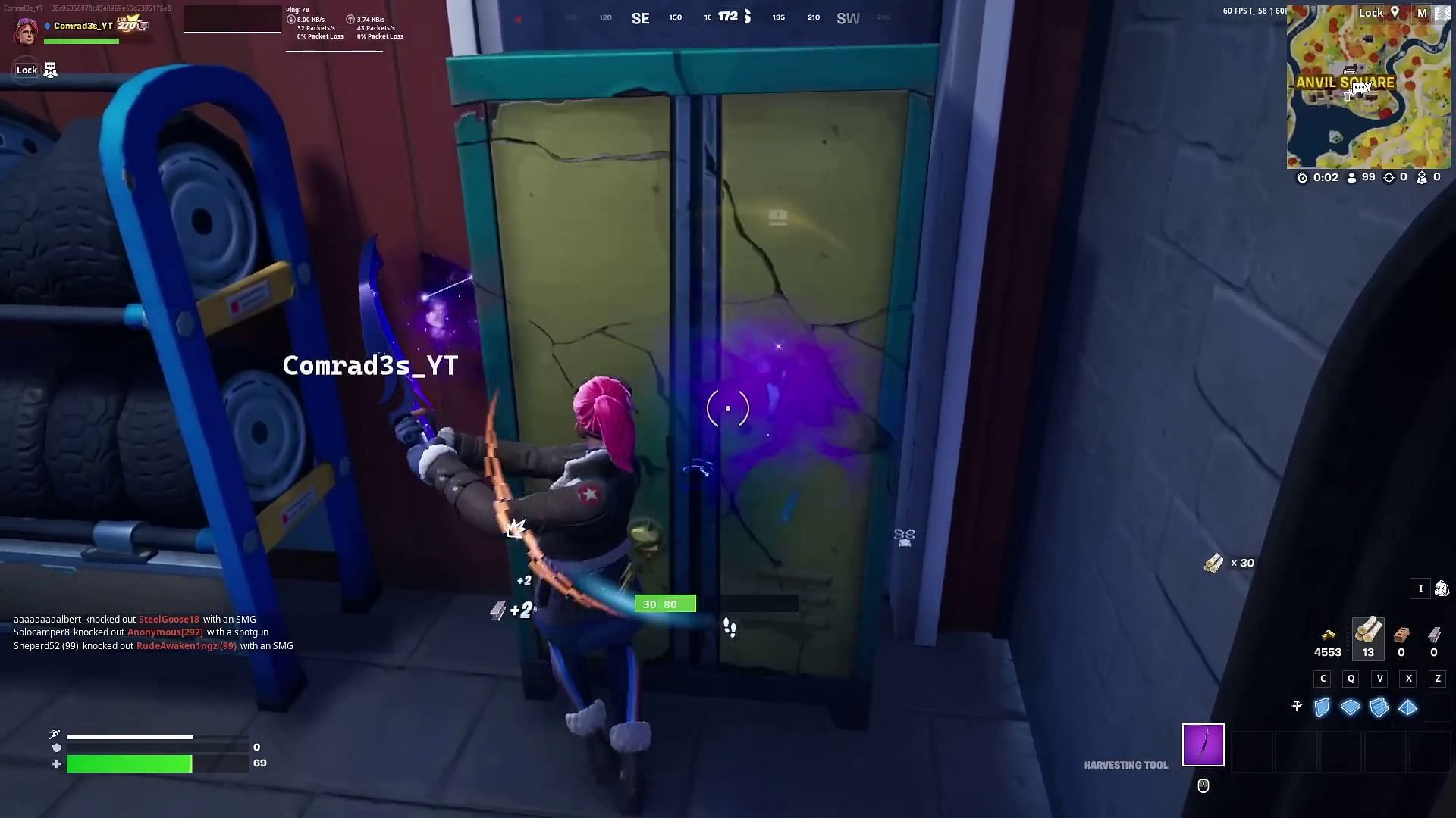 Break the cabinet to reveal the secret passage (Image via YouTube/Comrad3s)