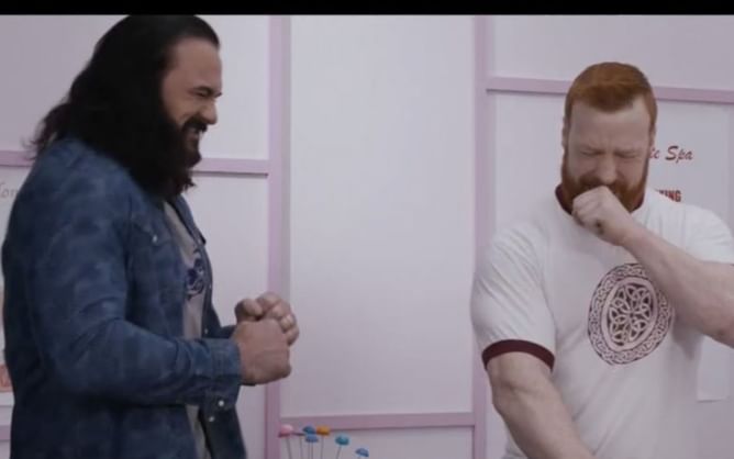 34-year-old star has his chest waxed on RAW in tribute to Hollywood film [VIDEO]