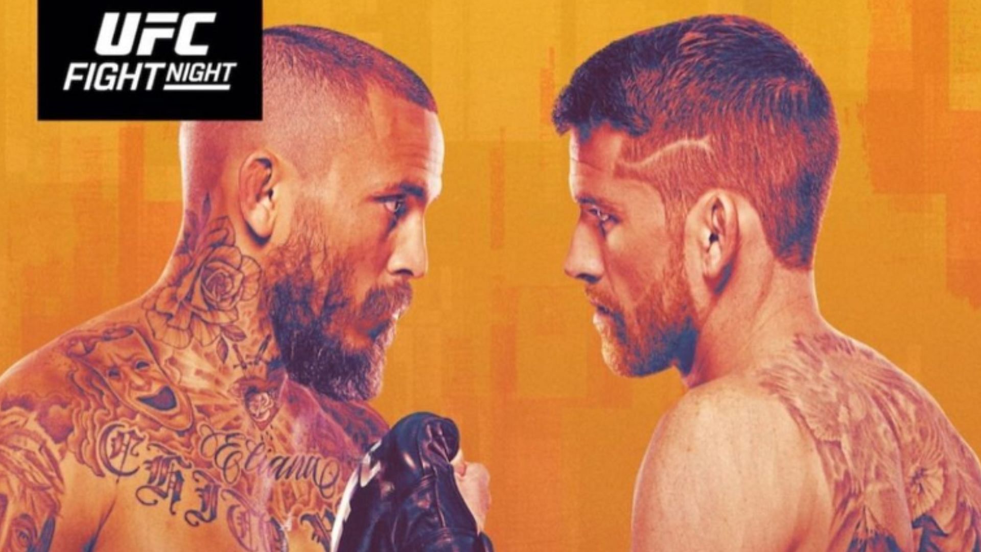UFC San Antonio: Marlon Vera vs. Cory Sandhagen [Image courtesy of @corysandhagenmma on Instagram]
