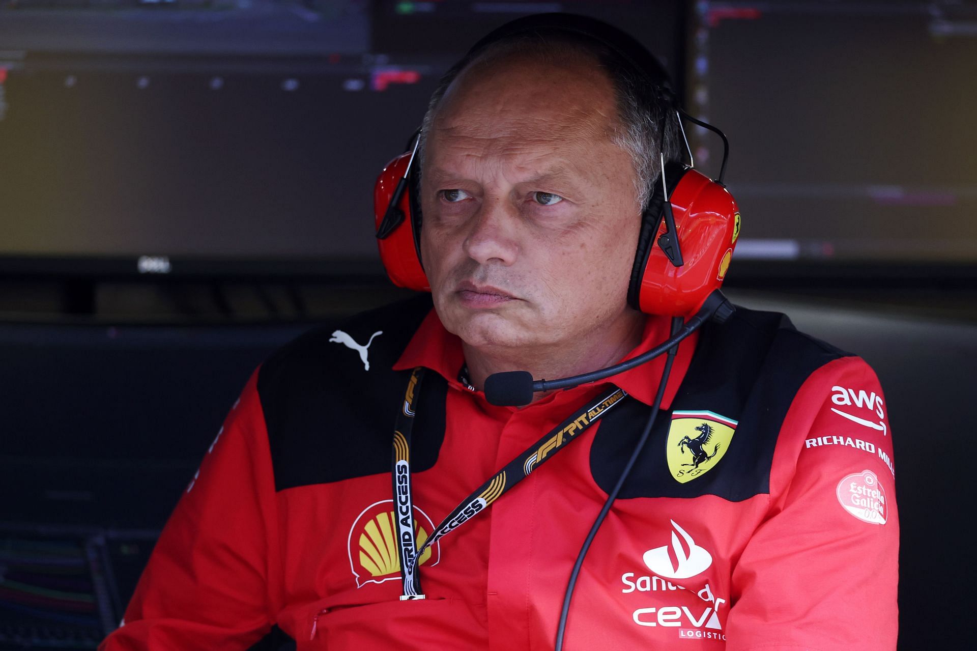 F1 Grand Prix of Bahrain - Ferrari team principal Frederic Vasseur