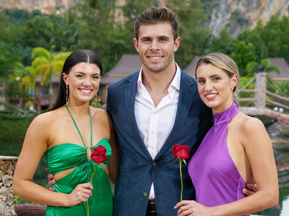 Gabi, Zach and Kaity from The Bachelor 2023