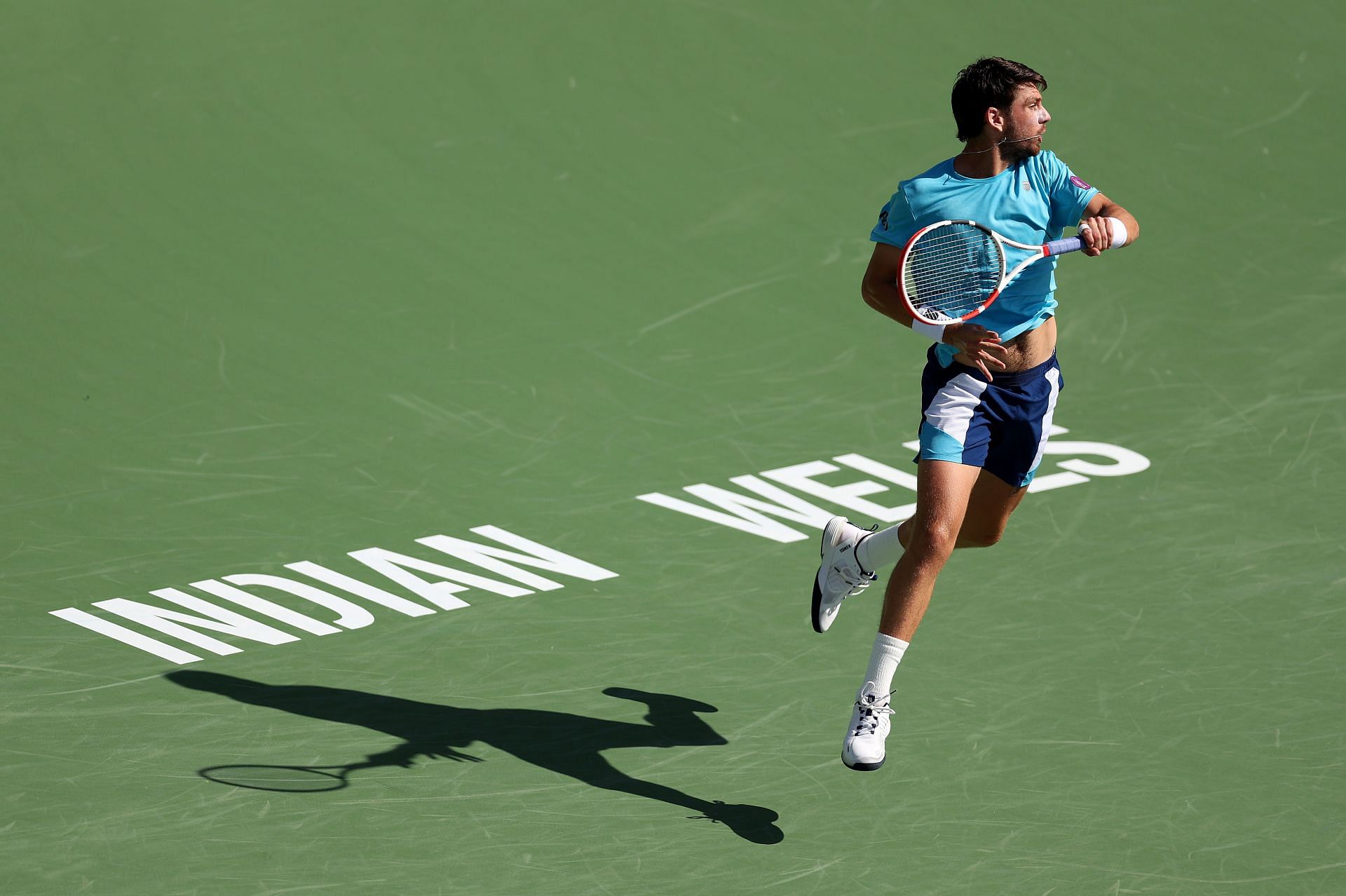 Norrie at the 2023 BNP Paribas Open.