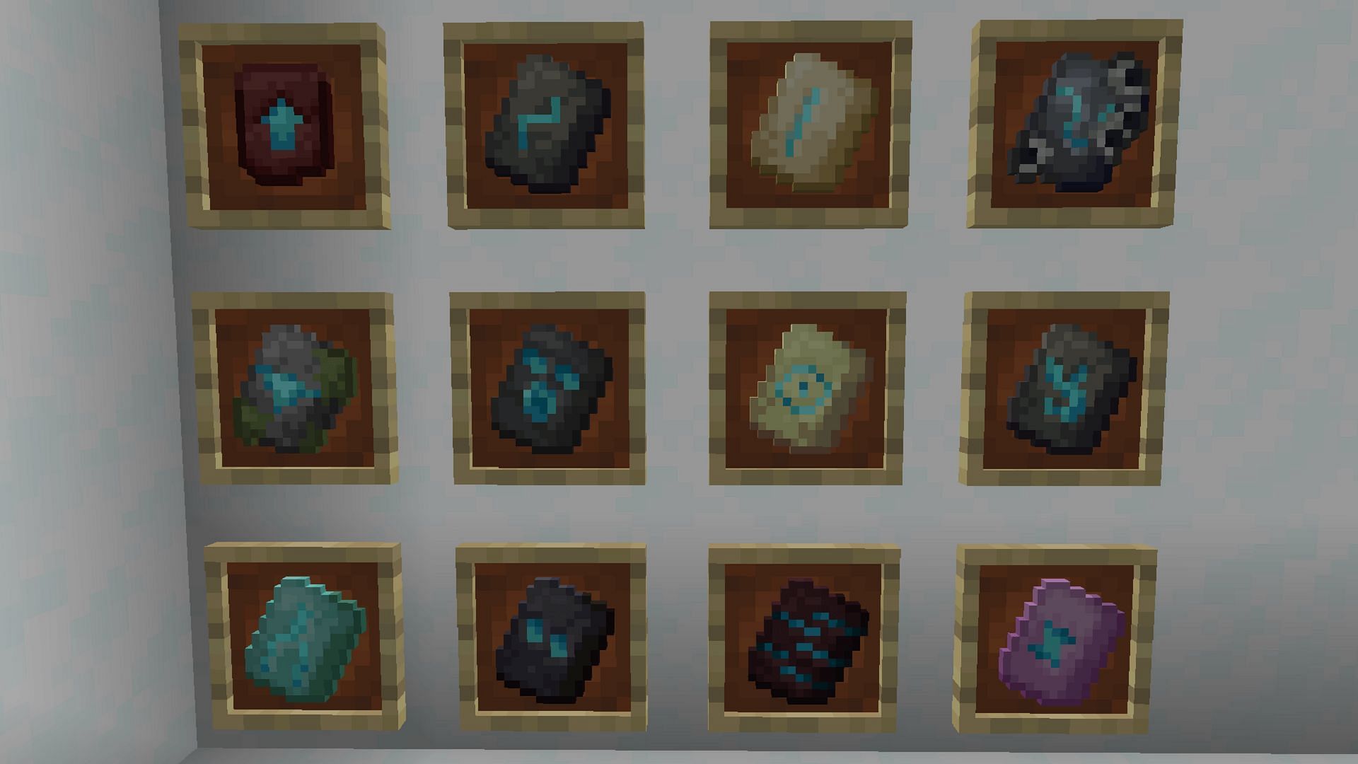 New lootable items allow Minecraft players to customize their armor and upgrade their gear (Image via Mojang)