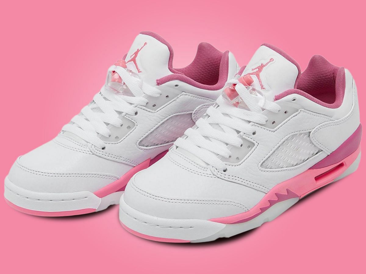 Nike Air Jordan 5 Low &quot;Crafted For Her&quot; sneakers (Image via Nike)