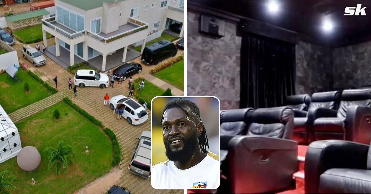 Former Arsenal striker showed off luxurious house