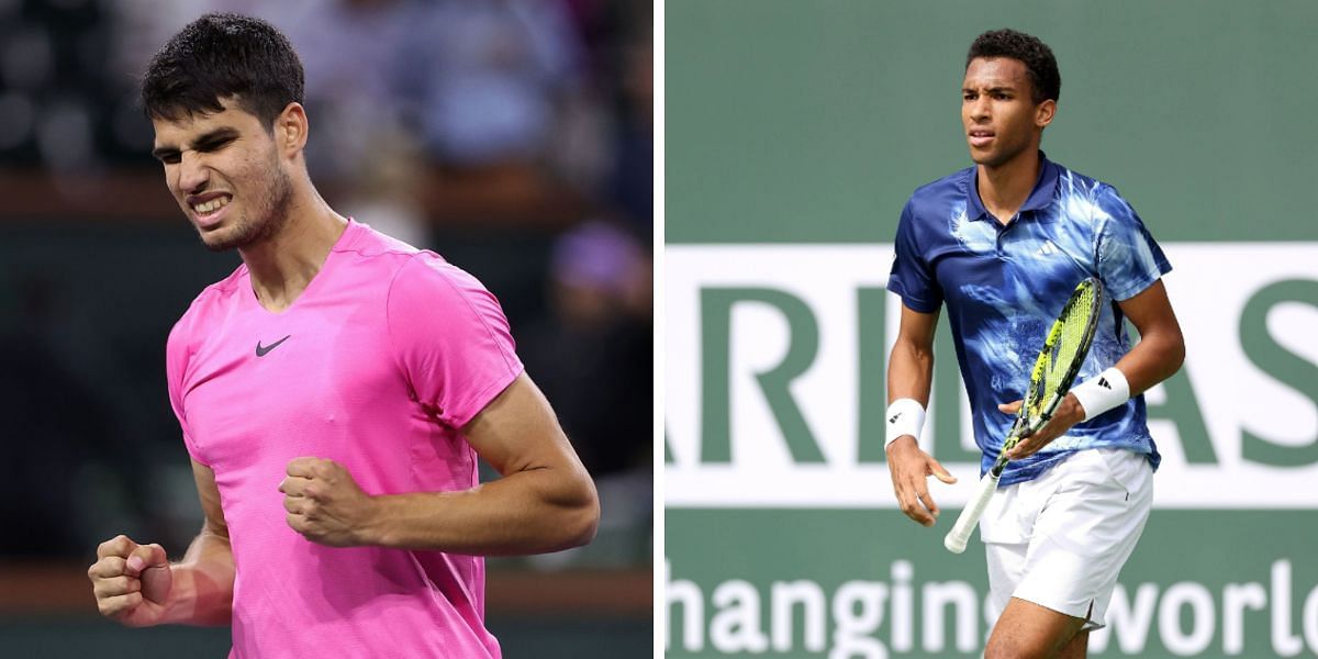 Carlos Alcaraz and Felix Auger-Aliassime will look to reach the fourth round of the BNP Paribas Open