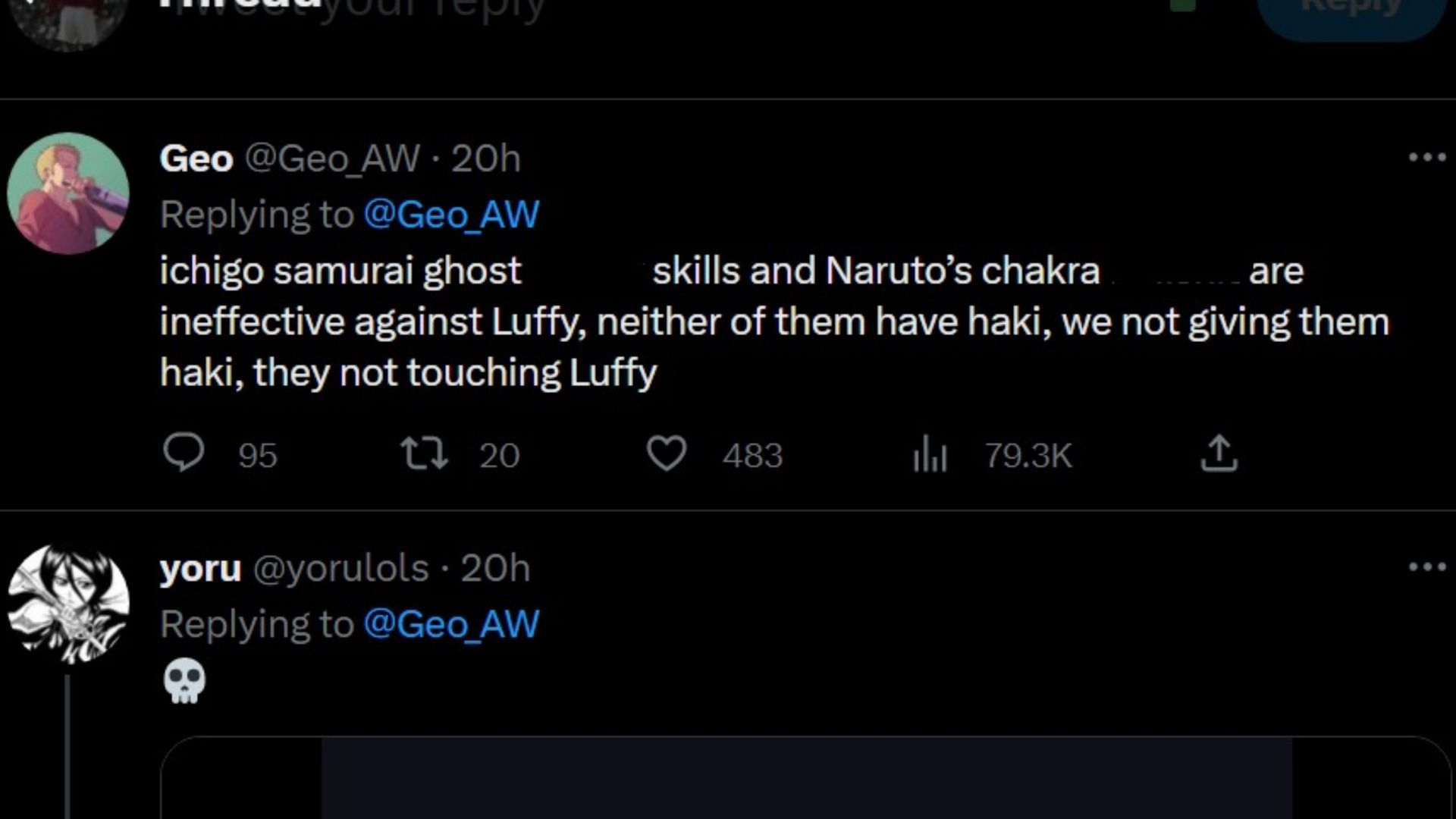 Luffy: One Piece fandom takes on Naruto and Ichigo, say Luffy is better