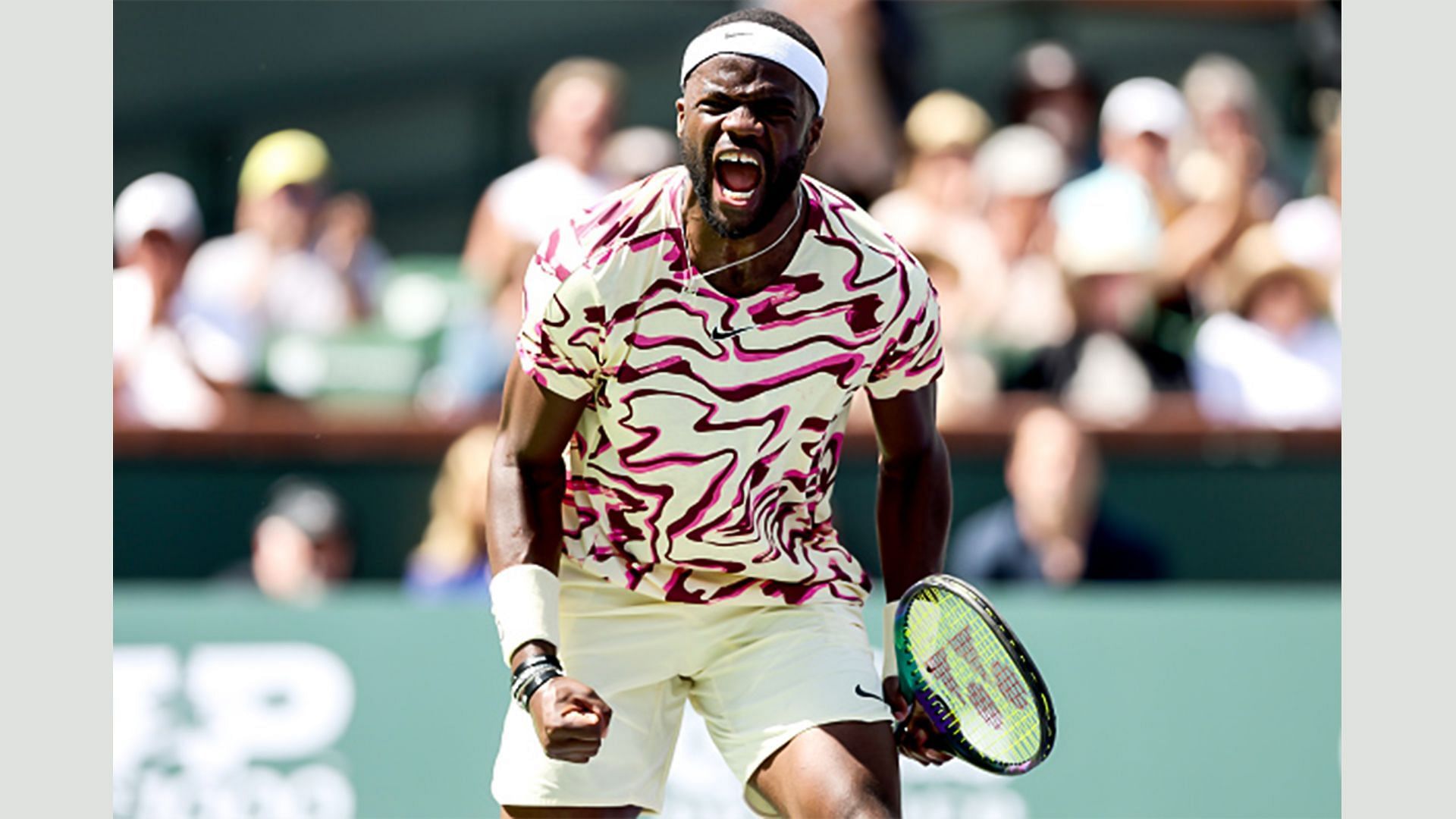 Frances Tiafoe is into the Indian Wells semifinals.