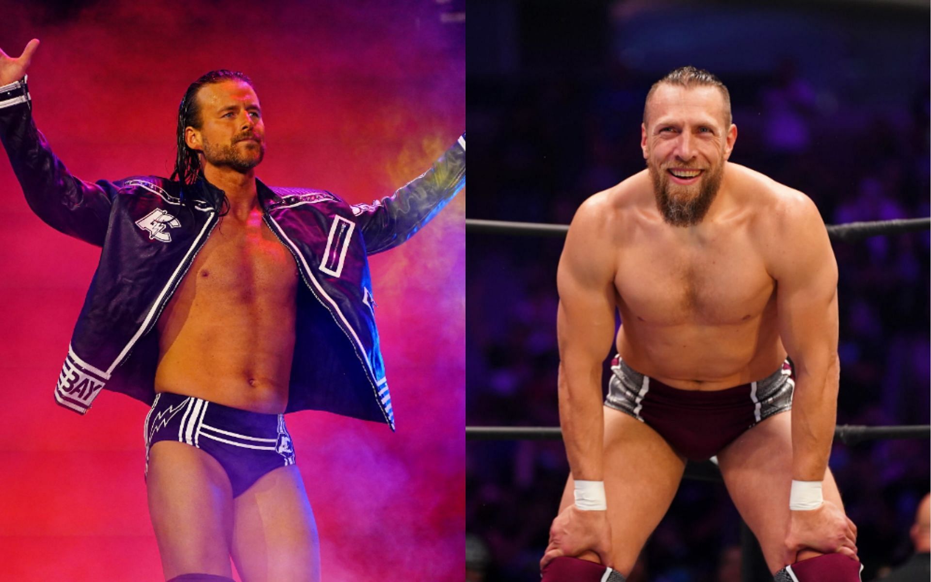 (Left) Adam Cole (Right) Bryan Danielson