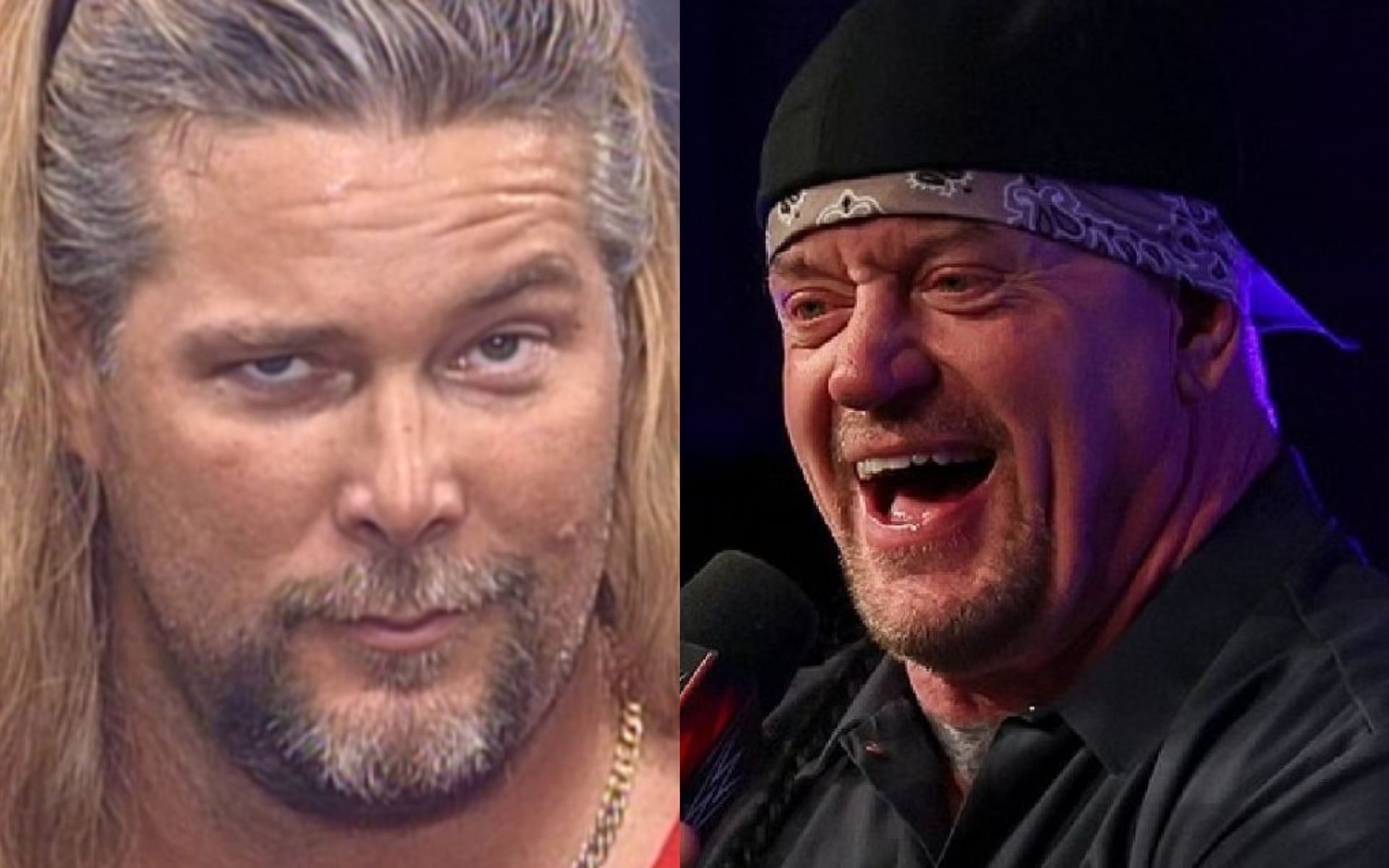 (Left) Kevin Nash (Right) The Undertaker
