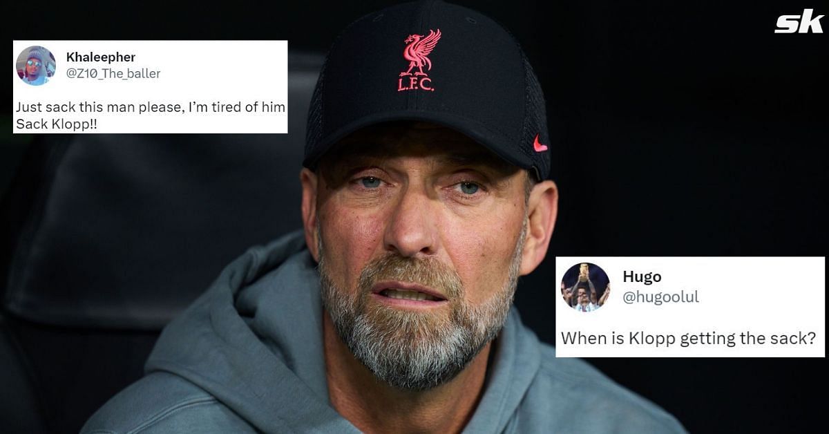 Liverpool fans call for Jurgen Klopp to be sacked after recent developments.
