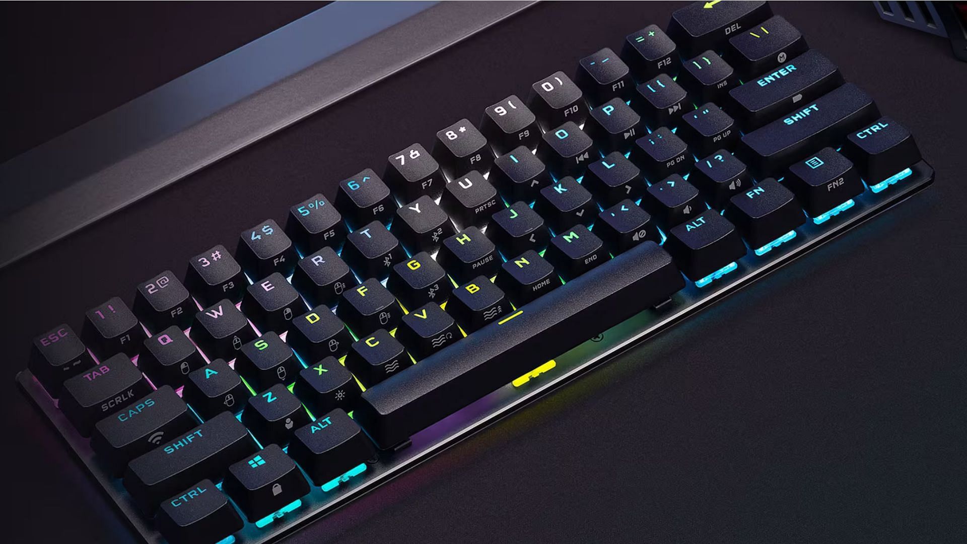 Corsair RGB mechanical gaming keyboard (Image via Corsair)