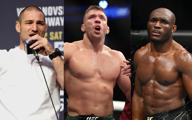 Sean Strickland seemingly fires shots at Kamaru Usman: What did the UFC middleweight say in defense of Dricus Du Plessis' "African fighter" comments?