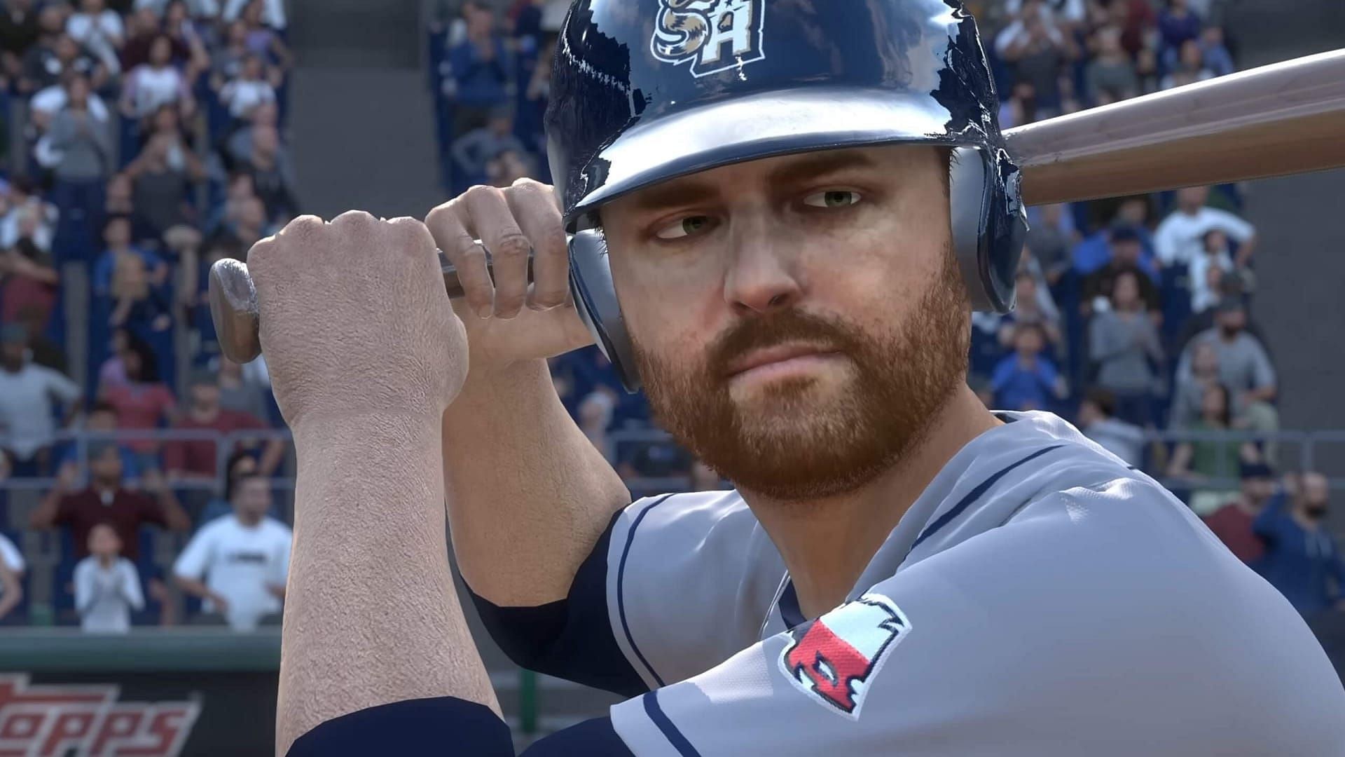 MLB The Show 23&rsquo;s face scan feature is quite intuitive and easy to set up  (Image via PlayStation)