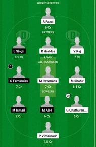 CSG vs ZGS Dream11 Prediction Team Today, Head-to-Head League