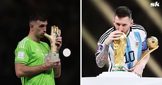 "Proud moment in my career" - Emi Martinez claims to now be as inspirational as PSG's Lionel Messi following World Cup victory