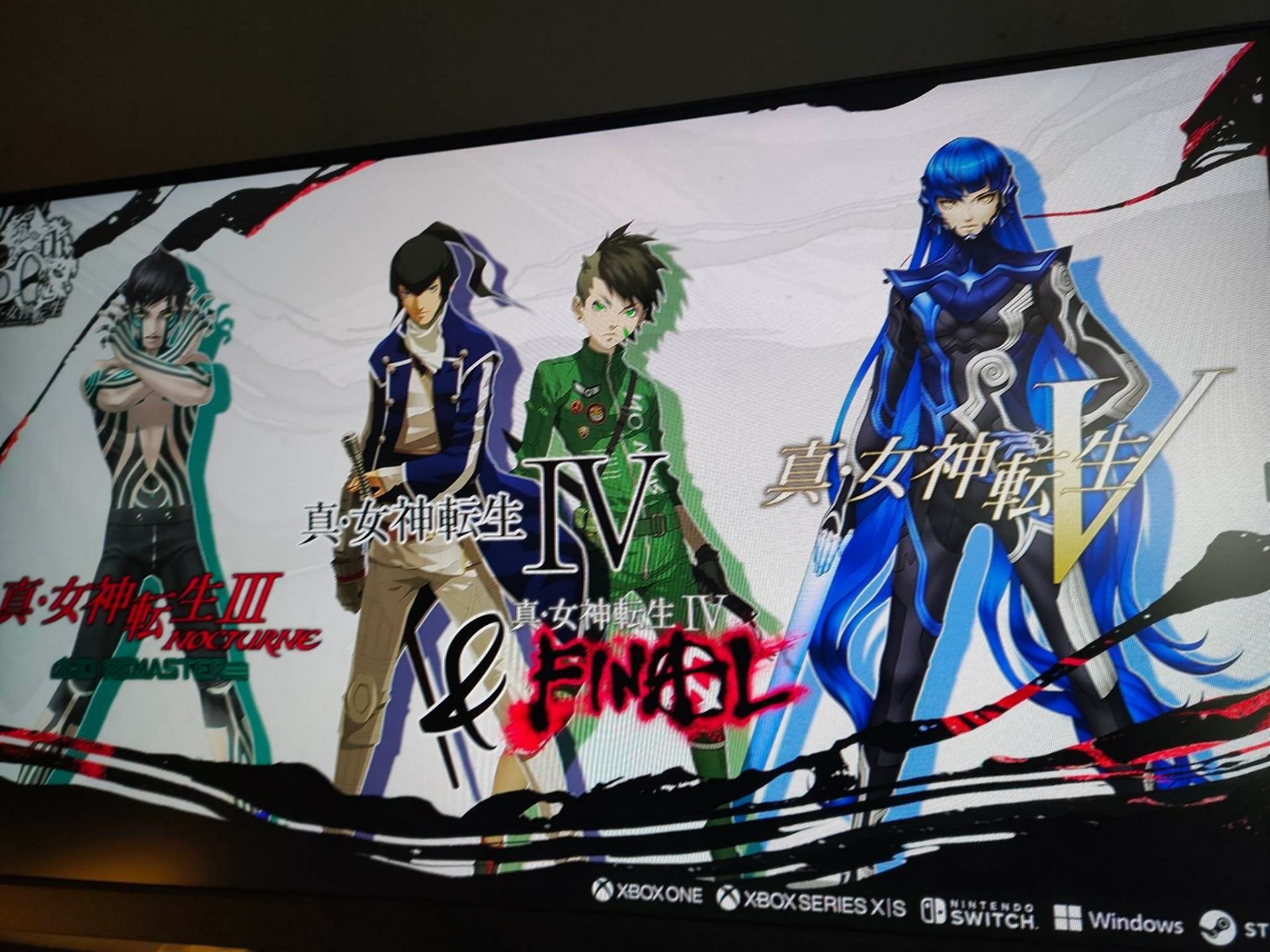 A new promotional image shows the popular Shin Megami Tensei Series protagonists coming to various modern platforms (via &#039;Nmia 尼未亞&#039; on FaceBook through 4chan)