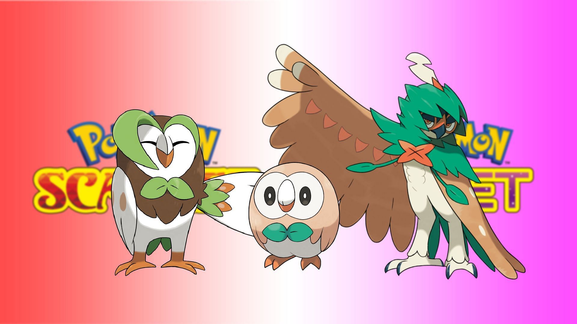 Rowlet  Pokédex