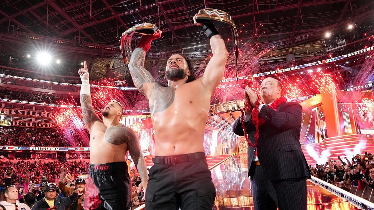 Roman Reigns ended another WWE WrestleMania on a high.