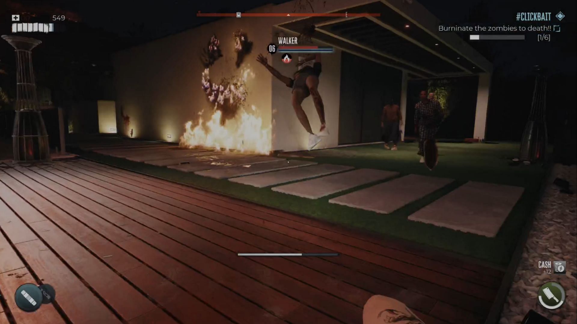 There are plenty of ways to set zombies on fire in Dead Island 2 (Image via Deep Silver)