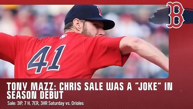 Chris Sale is back on the bump! Check out his stats on tonight's  #AmicaPitchZone, presented by @amicainsurance