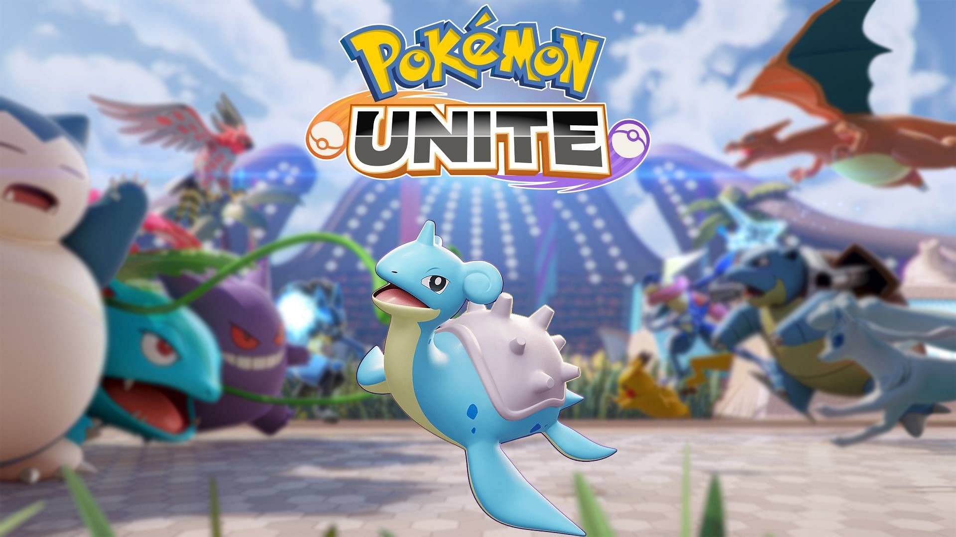 Official artwork for Lapras in Pokemon Unite (Image via The Pokemon Company)