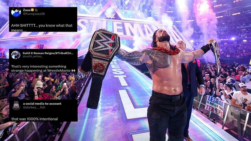 Roman Reigns: WWE will be over after this - Fans go wild over an edited  picture of Roman Reigns possibly making history at Night of Champions 2023