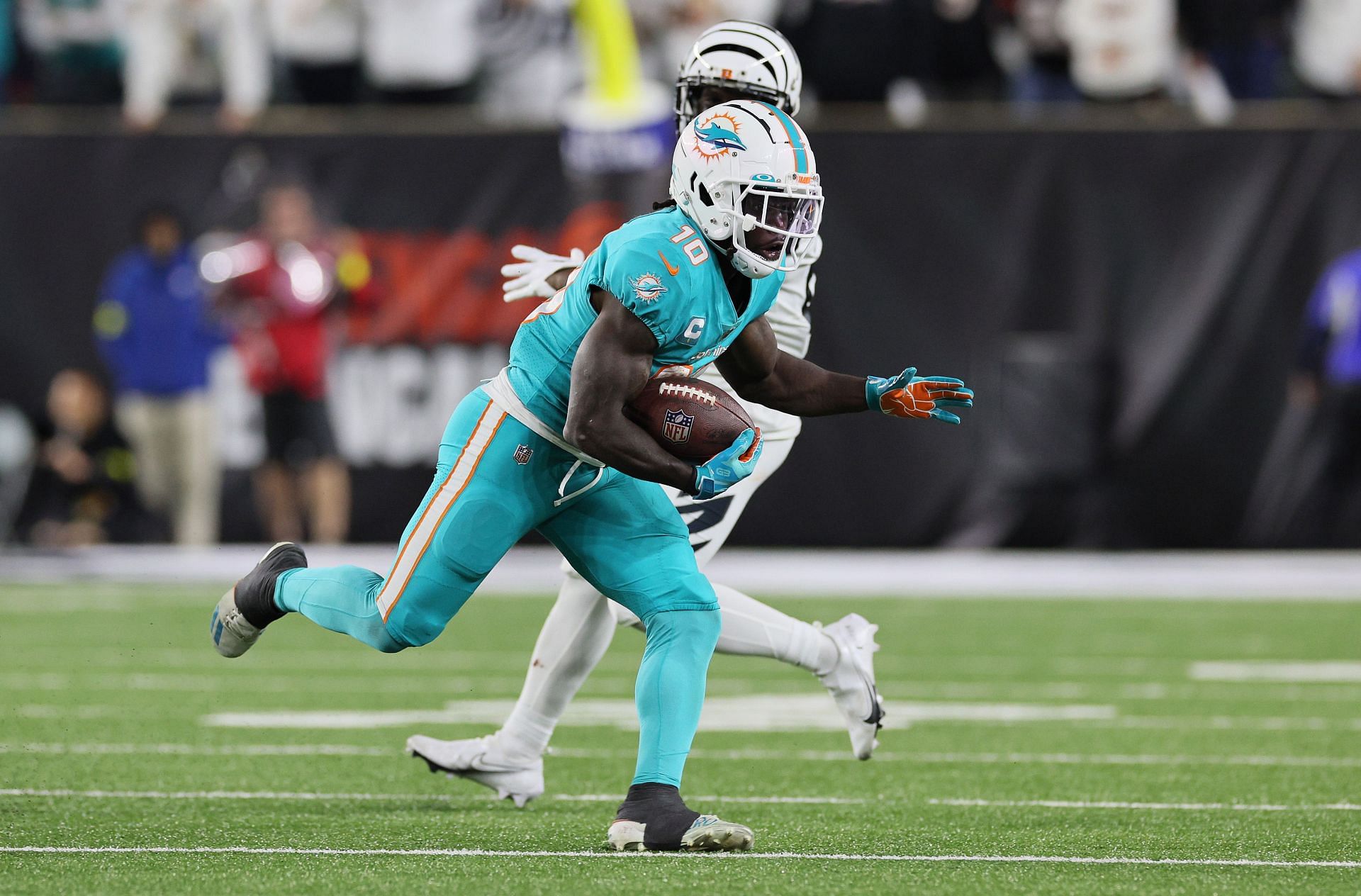 Miami Dolphins led NFL in 20+ MPH plays; WR Tyreek Hill first with