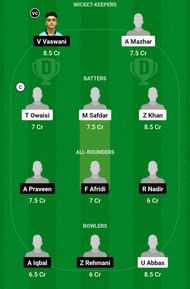 KHE vs DCS Dream11 Prediction, Sharjah Ramdan T10 League