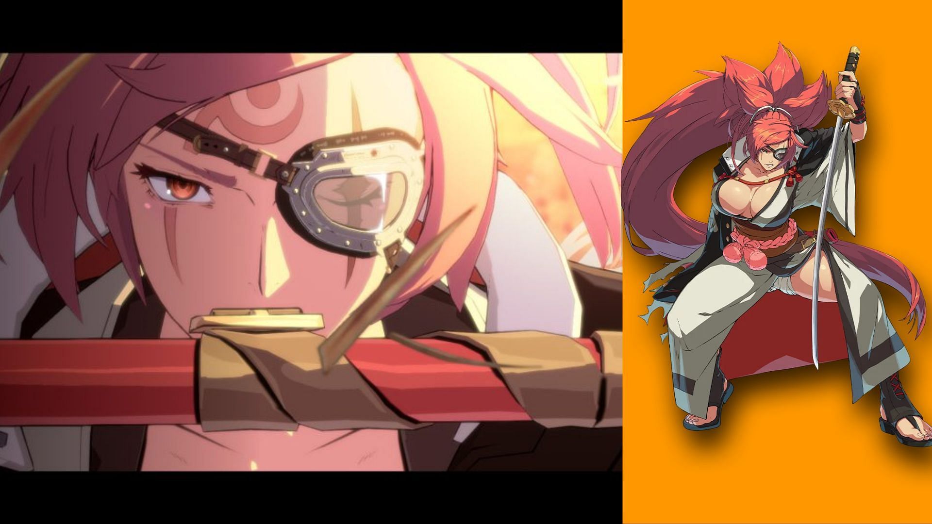 Baiken (Guilty Gear Strive) (Image via guiltygear.com)