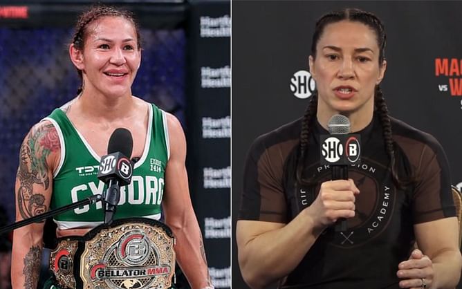 Former UFC contender Sara McMann shares her thoughts on uncertainty of Cris Cyborg's status with Bellator